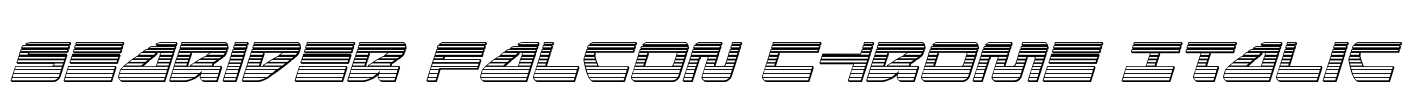 Searider Falcon Chrome Italic