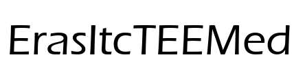 ErasItcTEEMed Font Image