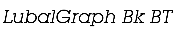 LubalGraph Bk BT