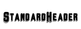 StandardHeader Font Image