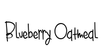 Blueberry Oatmeal