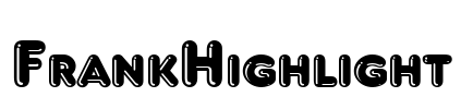 FrankHighlight Font Image