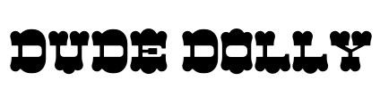 Dude Dolly Font Image