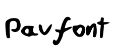 Pavfont