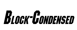 Block-Condensed