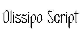 Olissipo Script Font Image