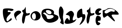 EctoBlaster Font Image