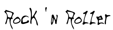 Rock ‘n Roller Font Image