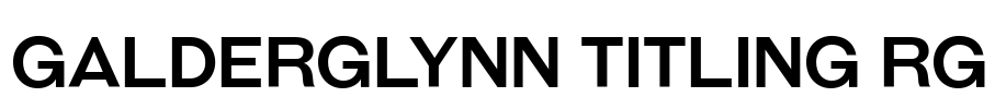 Galderglynn Titling Rg