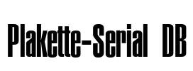 Plakette-Serial DB