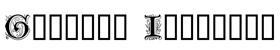 Genzsch Initials