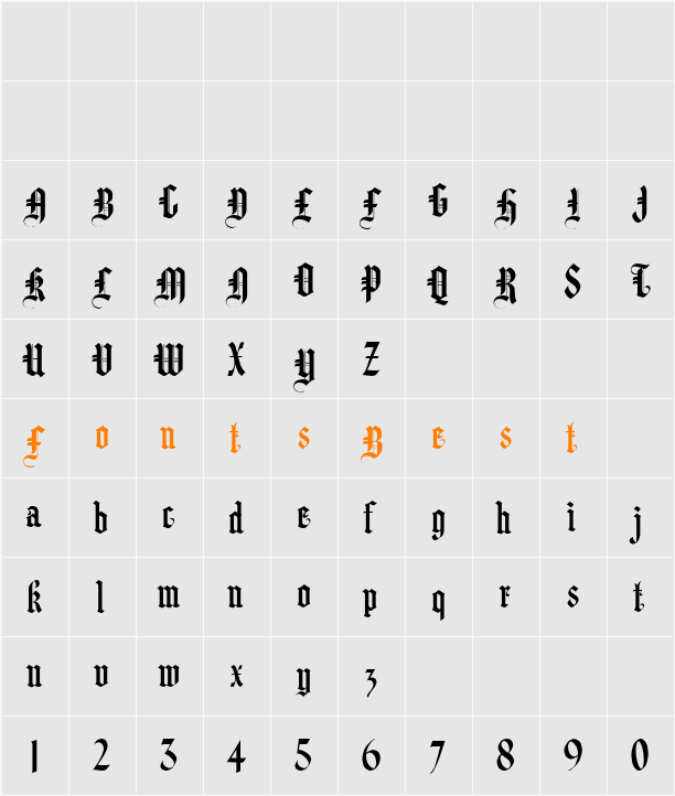 LHF Hindlewood BETA Character Map