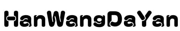 HanWangDaYan Font Image