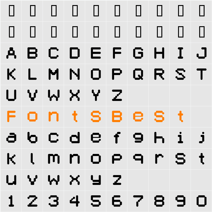 Selector Character Map