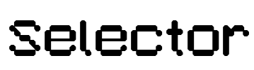 Selector Font Image
