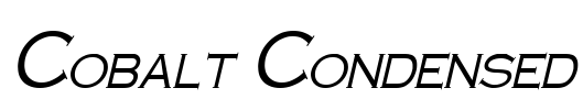 Cobalt Condensed