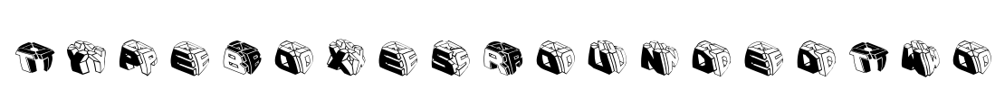 TypeBoxesRoundedTwo Font Image