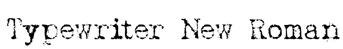 Typewriter New Roman