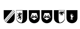 Wappen Font Image
