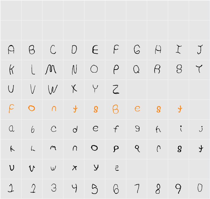 Make Em Look Bad Character Map