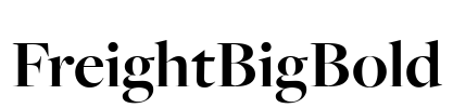 FreightBigBold