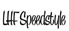 LHF Speedstyle Font Image