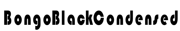 BongoBlackCondensed