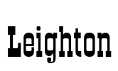 Leighton Font Image