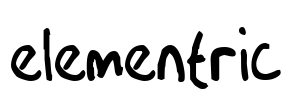 Elementric Font Image