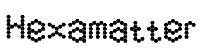 Hexamatter Font Image