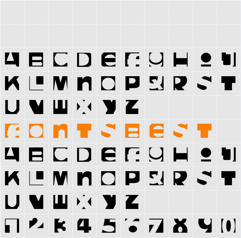 Lunchbox Character Map