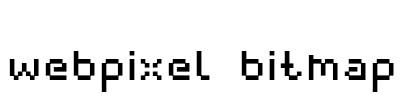 webpixel bitmap