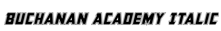 Buchanan Academy Italic