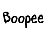Boopee Font Image