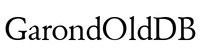 GarondOldDB