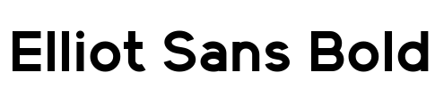 Elliot Sans Bold
