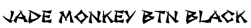 Jade Monkey BTN Black Font Image