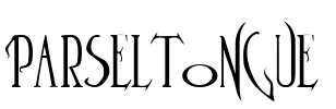 Parseltongue Font Image