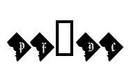pf_dc Font Image