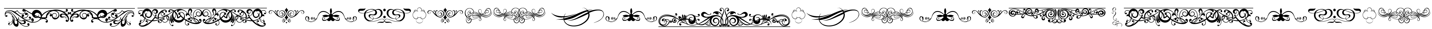 ornaments labels and frames Font Image