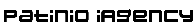 Patinio iAgency Font Image
