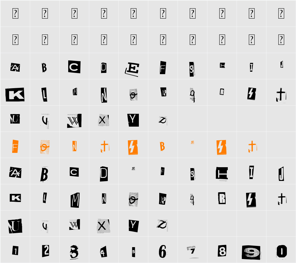Woodcutter Anonymous Character Map