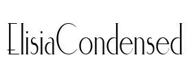 ElisiaCondensed Font Image