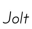 Jolt Font Image