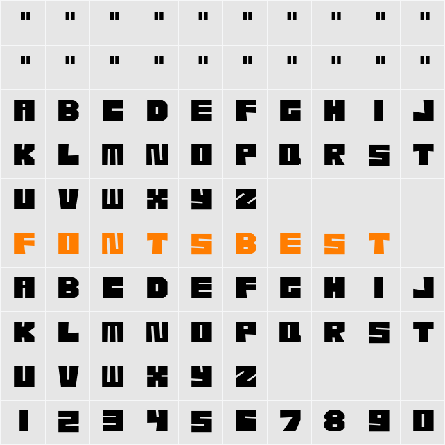 EtcherSkesch Inverse Character Map