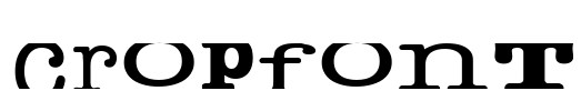cropfont