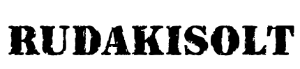 RudakiSolT Font Image