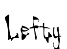 Lefty Font Image