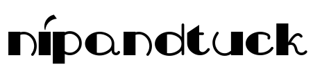 NipAndTuck Font Image