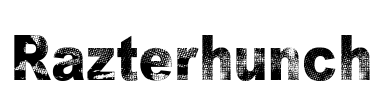 Razterhunch Font Image